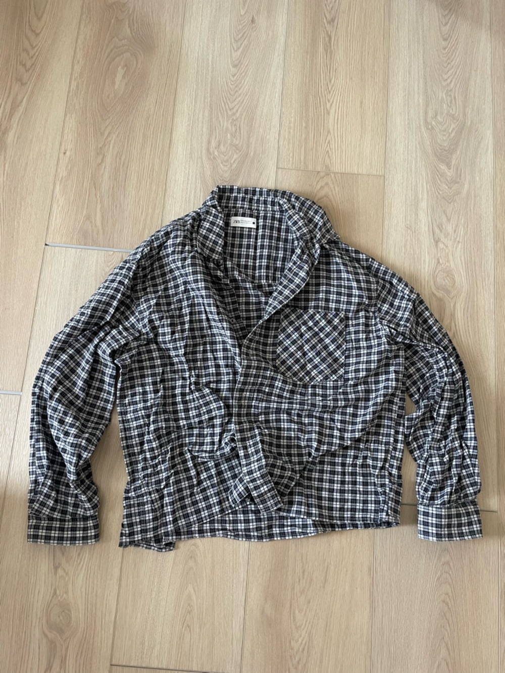 Zara Oversized flannel